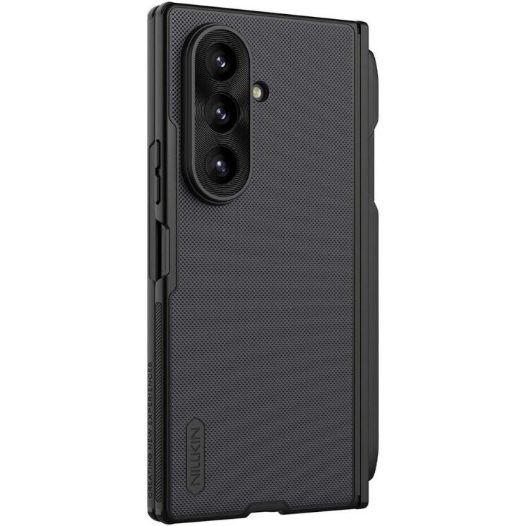 Пластиковий чохол NILLKIN Frosted Shield Magnetic (S Pen) для Samsung Galaxy Fold 8 Ultra - Black (424011B) Пластиковий чохол NILLKIN Frosted Shield Magnetic (S Pen) для Samsung Galaxy Fold 8 Ultra - Black: фото 3 з 21