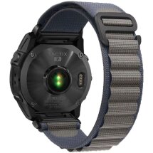 Ремінець ArmorStandart AlpinaStyle для годинників Garmin з кріпленням Quick Fit 26mm - Blue: фото 1 з 2