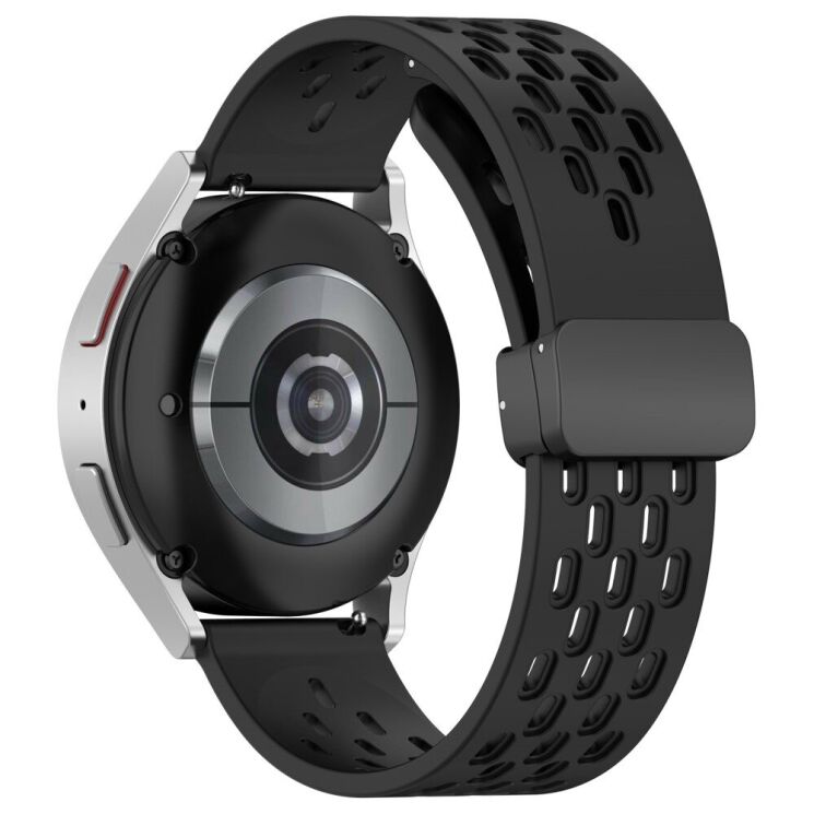 Ремешок Deexe Astra Strap для часов с шириной крепления 20мм - Black: фото 1 из 11