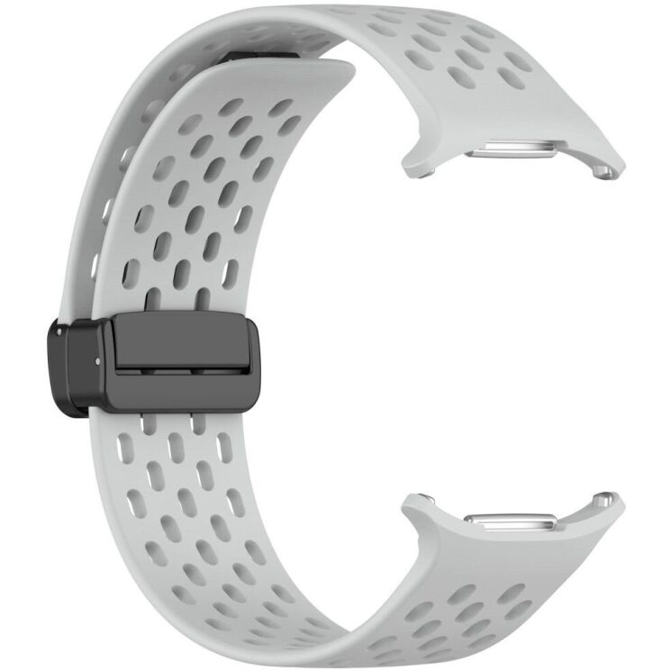 Ремешок Deexe Astra Strap для Samsung Galaxy Watch Ultra (47mm) - Light Grey: фото 3 из 9