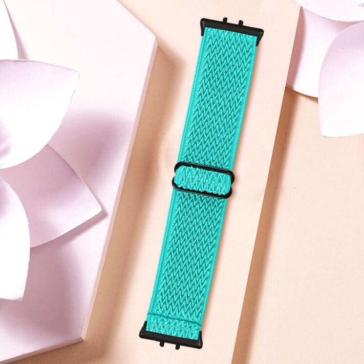 Ремешок Deexe Braided Strap для Samsung Galaxy Fit 3 - White: фото 4 из 6