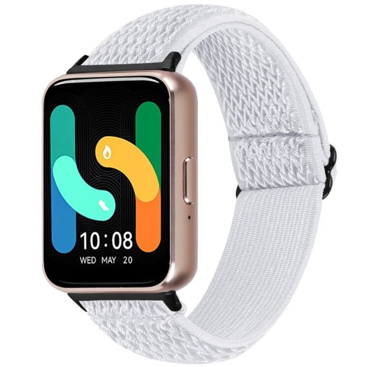 Ремешок Deexe Braided Strap для Samsung Galaxy Fit 3 - White: фото 2 из 6
