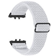 Ремінець Deexe Braided Strap для Samsung Galaxy Fit 3 - White: фото 1 з 6