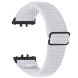Ремешок Deexe Braided Strap для Samsung Galaxy Fit 3 - White (349028W). Фото 1 из 6