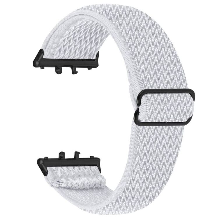 Ремешок Deexe Braided Strap для Samsung Galaxy Fit 3 - White: фото 1 из 6