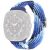 Ремінець Deexe Braided Strap для Samsung Galaxy Watch Ultra (47mm) - Colorful Blue: фото 1 з 7