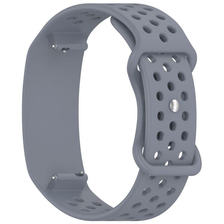 Ремінець Deexe Dot Style для Garmin CIRQA - Blue: фото 3 з 6