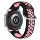 Ремешок Deexe Dual Color для Samsung Galaxy Watch 3 (45mm) - Black / Pink (235311F). Фото 4 из 5