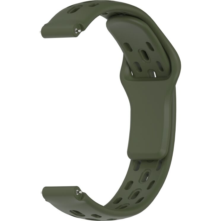 Ремешок Deexe Eclipse для Huawei Band 11 Pro / Band 11 - Army Green (410607AG) Ремешок Deexe Eclipse для Huawei Band 11 Pro / Band 11 - Army Green: фото 6 из 9