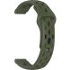 Ремешок Deexe Eclipse для Huawei Band 11 Pro / Band 11 - Army Green (410607AG). Фото 7 из 9