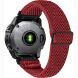 Ремешок Deexe Knitted Strap для Garmin Fenix 8 (47mm) / Fenix E (47mm) / Quatix 8 (47mm) - Red (367407R). Фото 1 из 5