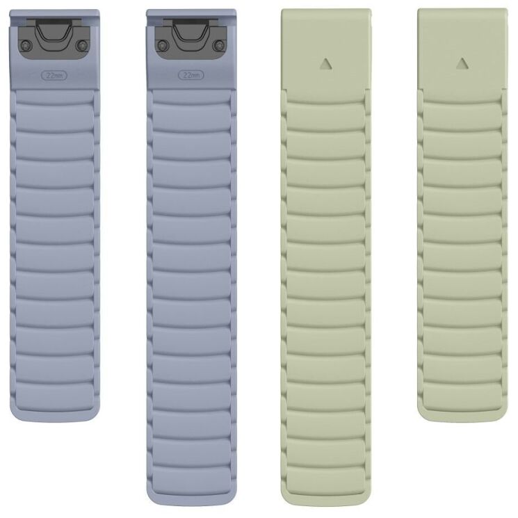 Ремінець Deexe Magnetic Band для годинників Garmin з кріпленням Quick Fit 26mm - Light Blue: фото 4 з 4