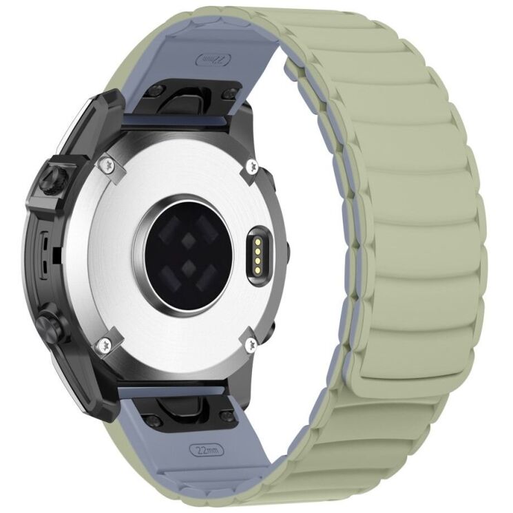 Ремінець Deexe Magnetic Band для годинників Garmin з кріпленням Quick Fit 26mm - Light Blue: фото 1 з 4