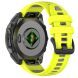 Ремінець Deexe Modern Strap для годинників Garmin з шириною кріплення QuickFit 20mm - Lime / Grey (270816LH). Фото 1 з 7