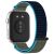 Ремешок Deexe Nylon Loop для Huawei Watch Fit 3 - Grey / Blue: фото 1 из 7