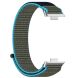 Ремінець Deexe Nylon Loop для Huawei Watch Fit 3 - Grey / Blue (357104LH). Фото 2 з 7