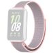 Ремінець Deexe Nylon Loop для Samsung Galaxy Fit 3 - Pink (349001P). Фото 1 з 3