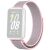 Ремешок Deexe Nylon Loop для Samsung Galaxy Fit 3 - Pink: фото 1 из 3