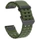 Ремінець Deexe Ocean Strap для годинників Garmin з кріпленням Quick Fit 26mm - Army Green (270704AG). Фото 1 з 6