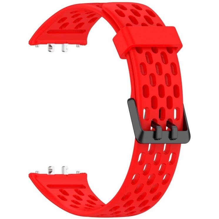 Ремінець Deexe Ocean Strap для Samsung Galaxy Fit 3 - Red: фото 2 з 7