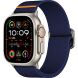 Ремінець Deexe Orbit Flex для Apple Watch 42 (Series 10) / 41 / 40 / SE 40 / 38 - Dark Blue (364203DB). Фото 2 з 5