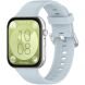 Ремінець Deexe Silicone Band для Huawei Watch Fit 3 / Fit 4 / Fit 4 Pro - Baby Blue (357126TT). Фото 2 з 10