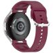 Ремешок Deexe Silicone Band для Samsung Galaxy Watch 4 / 4 Classic / 5 / 5 Pro / 6 / 6 Classic / 7 / FE - Wine Red (358119WR). Фото 1 из 8