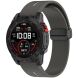 Ремешок Deexe Soft Line для часов Garmin c креплением Quick Fit 22mm - Grey / White (271413HW). Фото 7 из 8