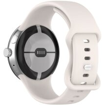Ремешок Deexe Soft Touch для Google Pixel Watch 3 (45mm) - Starlight: фото 1 из 5