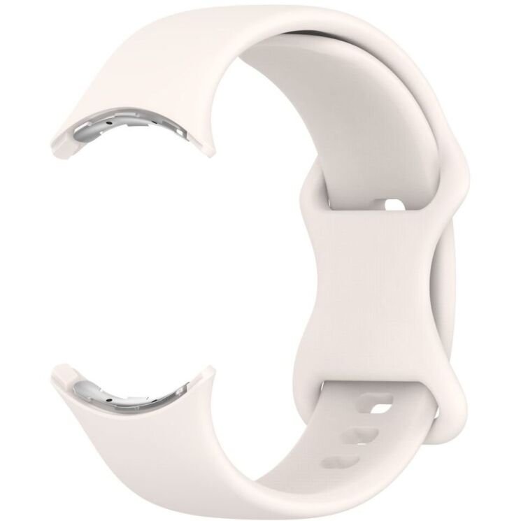 Ремешок Deexe Soft Touch для Google Pixel Watch 3 (45mm) - Starlight: фото 2 из 5