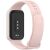 Ремешок Deexe Soft Touch для Xiaomi Mi Smart Band 9 Active / Redmi Band 3 - Pink: фото 1 из 12