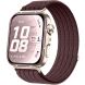 Ремешок Deexe Soft Weave для Huawei Watch Fit 4 Pro / Fit 4 / Fit 3 - Plum (382908WR). Фото 2 из 5