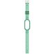 Ремешок Deexe Solid Color для Xiaomi Mi Smart Band 8 / 9 - Transparent Green (326041G). Фото 5 из 9