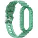 Ремешок Deexe Solid Color для Xiaomi Mi Smart Band 8 / 9 - Transparent Green (326041G). Фото 4 из 9
