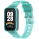Ремешок Deexe Solid Color для Xiaomi Mi Smart Band 9 Active / Redmi Band 3 - Blue (372403L). Фото 2 из 11