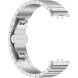 Ремінець Deexe Steel Strap для Samsung Galaxy Fit 3 - Silver (349007S). Фото 3 з 8