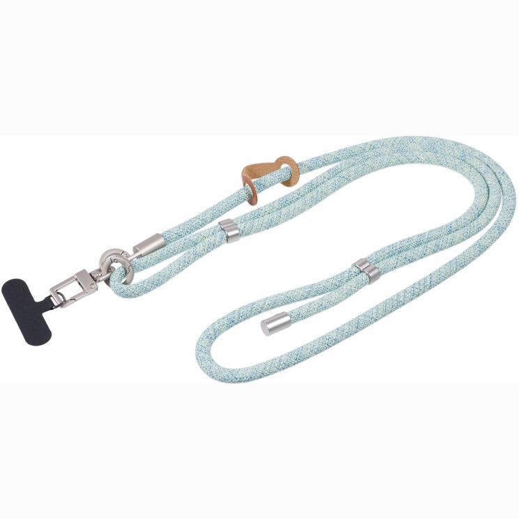 Ремінець для смартфона Deexe Crossbody Strap - Light Blue (983028TT) Ремінець для смартфона Deexe Crossbody Strap - Light Blue: фото 1 з 5