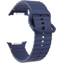 Ремінець KALEBOL Silicone Strap для Samsung Galaxy Watch 8 (40/44mm) / 8 Classic - Midnight Blue: фото 1 з 7