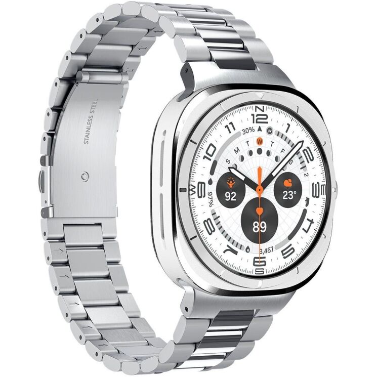 Ремешок Spigen (SGP) Modern Fit для Samsung Galaxy Watch Ultra (47mm) AMP08823 - Silver: фото 5 из 14