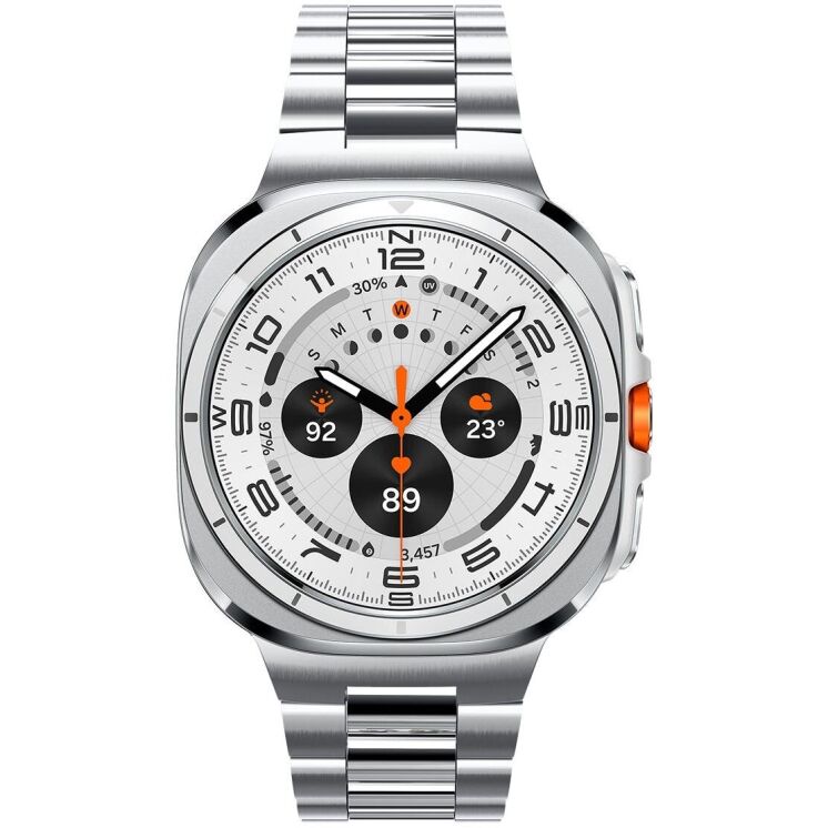 Ремешок Spigen (SGP) Modern Fit для Samsung Galaxy Watch Ultra (47mm) AMP08823 - Silver: фото 2 из 14