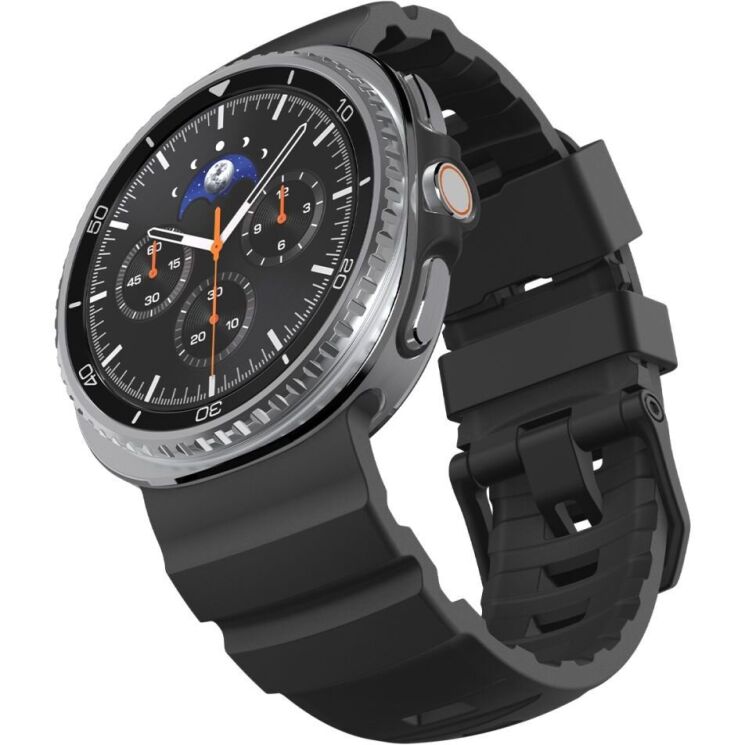 Ремінець Spigen WBS2 Band для Samsung Galaxy Watch 8 (40/44mm) / 8 Classic (AMP10151) - Black: фото 6 з 19
