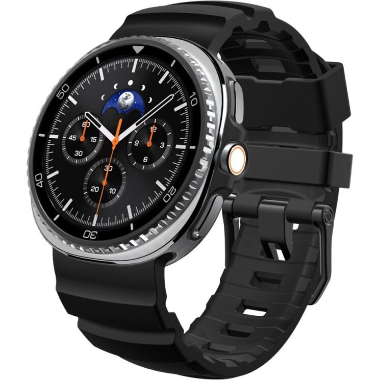 Ремінець Spigen WBS2 Band для Samsung Galaxy Watch 8 (40/44mm) / 8 Classic (AMP10151) - Black: фото 2 з 19