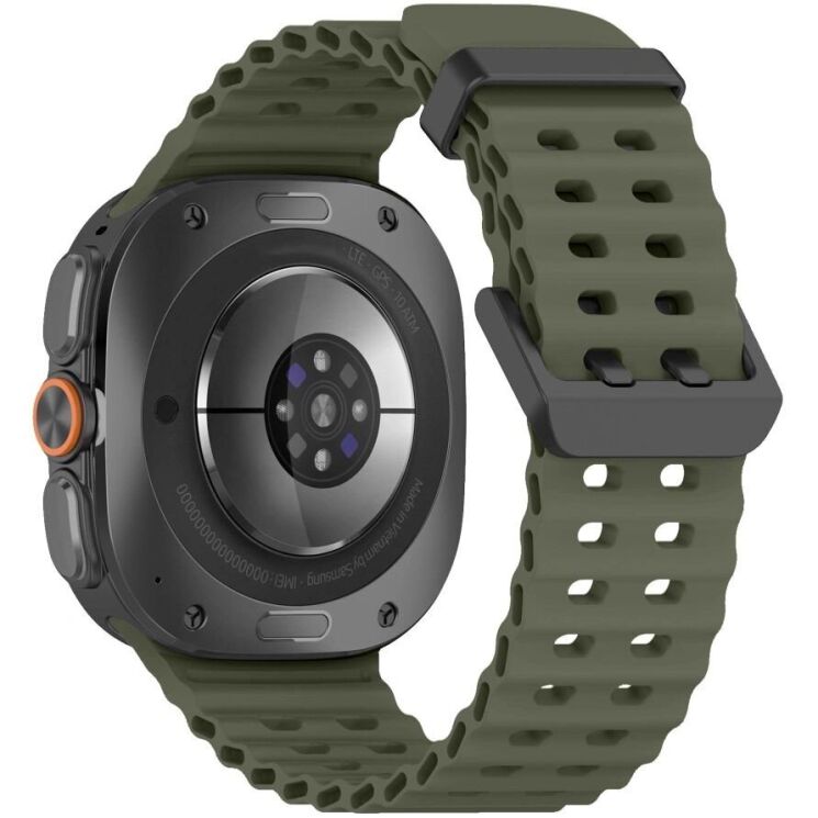 Ремінець Tech-Protect IconBand Pro для Samsung Galaxy Watch Ultra 2 / Ultra / Ultra (2025) - Green: фото 2 з 5