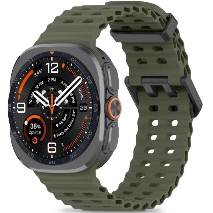 Ремінець Tech-Protect IconBand Pro для Samsung Galaxy Watch Ultra 2 / Ultra / Ultra (2025) - Green: фото 1 з 5