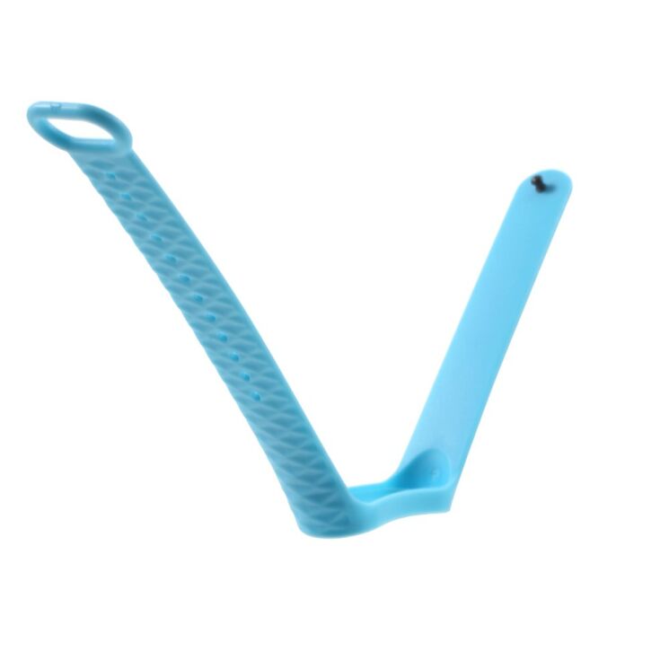 Ремінець UniCase Rhombus Texture для Xiaomi Mi Band 3 - Light Blue: фото 4 з 6