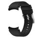 Ремінець UniCase Silicone Band для Samsung Galaxy Watch 4 / 4 Classic / 5 / 5 Pro / 6 / 6 Classic / 7 / FE - Black (284301B). Фото 3 з 7