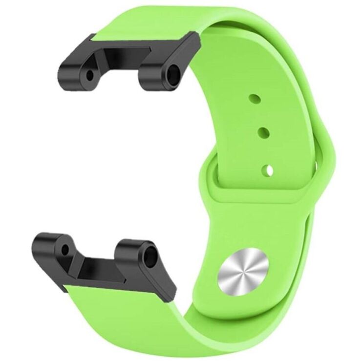Ремешок UniCase Silicone Strap для Huami Amazfit T-ReX / T-ReX Pro - Fluorescent Green: фото 2 из 3