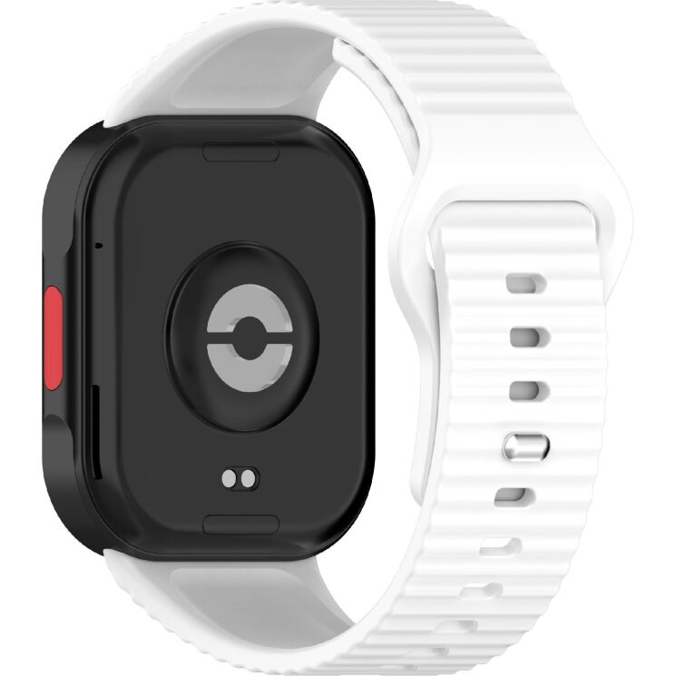 Ремешок UniCase Silicone Strap для Xiaomi Redmi Watch 6 / 6 Active / 6 Lite / 5 / 4 - White: фото 1 из 8
