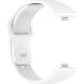 Ремешок UniCase Silicone Strap для Xiaomi Redmi Watch 6 / 6 Active / 6 Lite / 5 / 4 - White (391406W). Фото 4 из 8