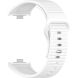 Ремешок UniCase Silicone Strap для Xiaomi Redmi Watch 6 / 6 Active / 6 Lite / 5 / 4 - White (391406W). Фото 3 из 8